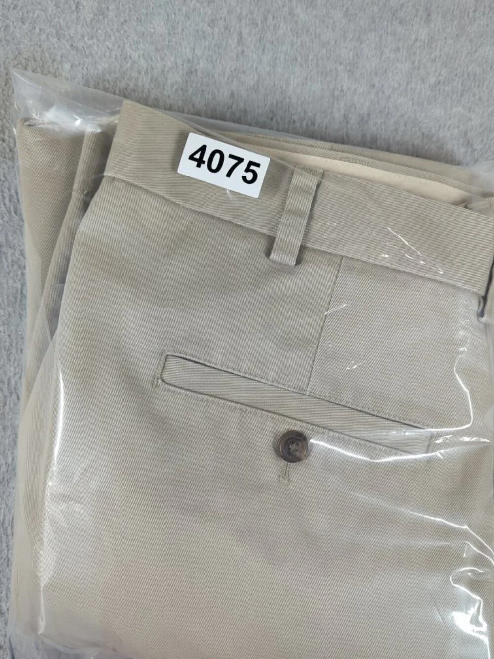 Brooks Brothers Advantage Chino Hudson Pants Men's 33x30 Beige Straight